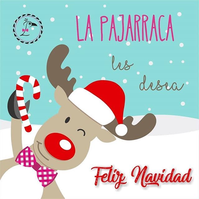 Mis mejores deseos en esta fiestas. ¡Feliz Navidad! - Pajaritas Personalizadas La Pajarraca