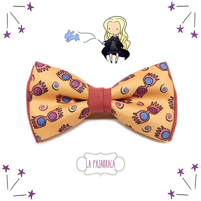 Me gusta hablar contigo, porque es bonito saber que no todo el mundo es idiota. (Luna Lovegood) - Pajaritas Personalizadas La Pajarraca