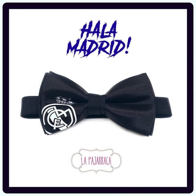 Hala Madrid y nada más! - Pajaritas Personalizadas La Pajarraca