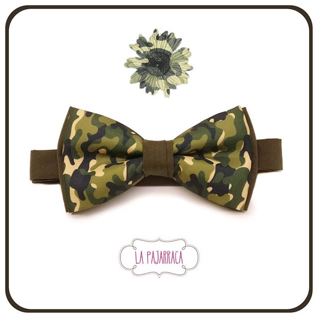 El camuflaje perfecto - Pajaritas Personalizadas La Pajarraca