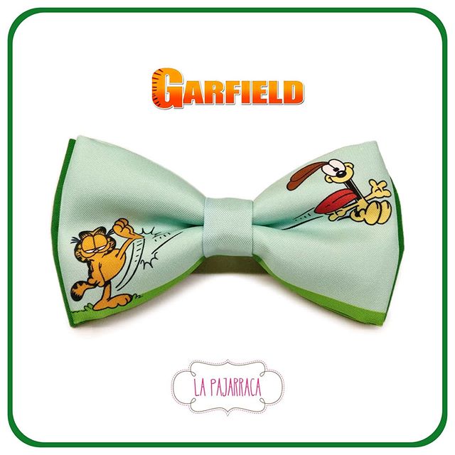 Garfield y Odie y su peculiar amistad. - Pajaritas Personalizadas La Pajarraca